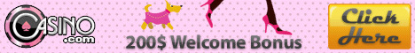 $200 Welcome Bonus at Casino.com